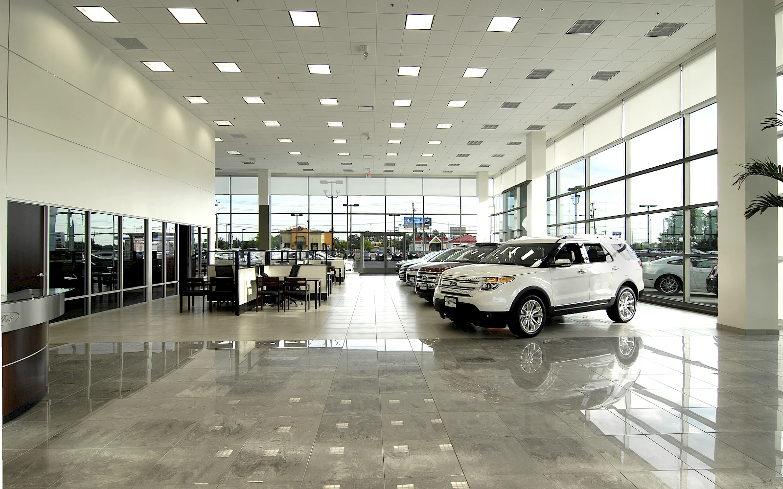 Germain Ford auto dealership construction finished picture 17