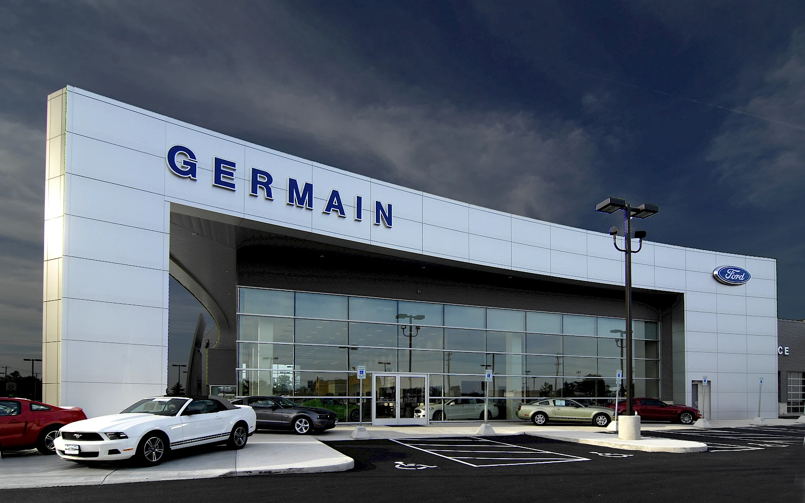 Germain Ford auto dealership construction finished picture 15