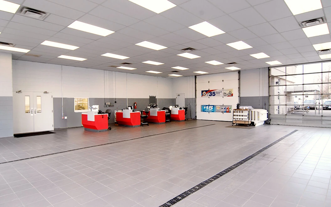 Germain Nissan auto dealership construction finished picture 9