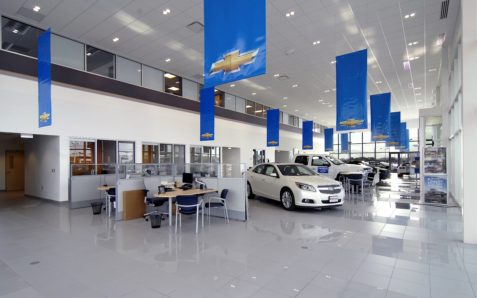 Bobby Layman Chevrolet auto dealership construction finished picture 8