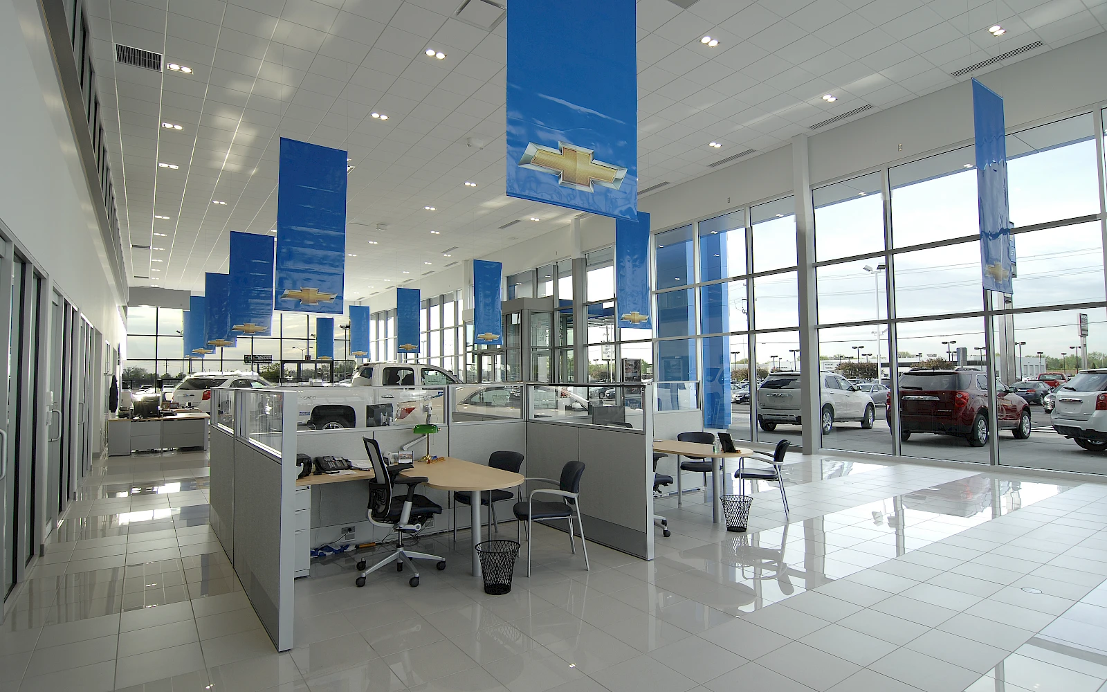 Bobby Layman Chevrolet auto dealership construction finished picture 9