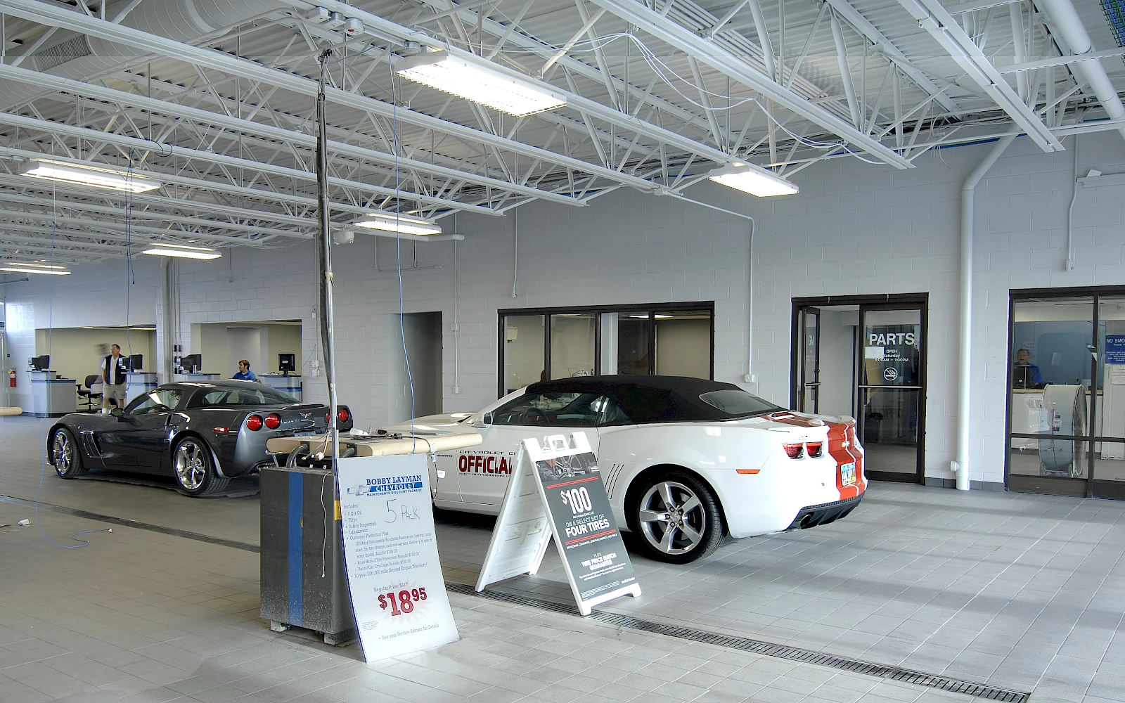 Bobby Layman Chevrolet auto dealership construction finished picture 13