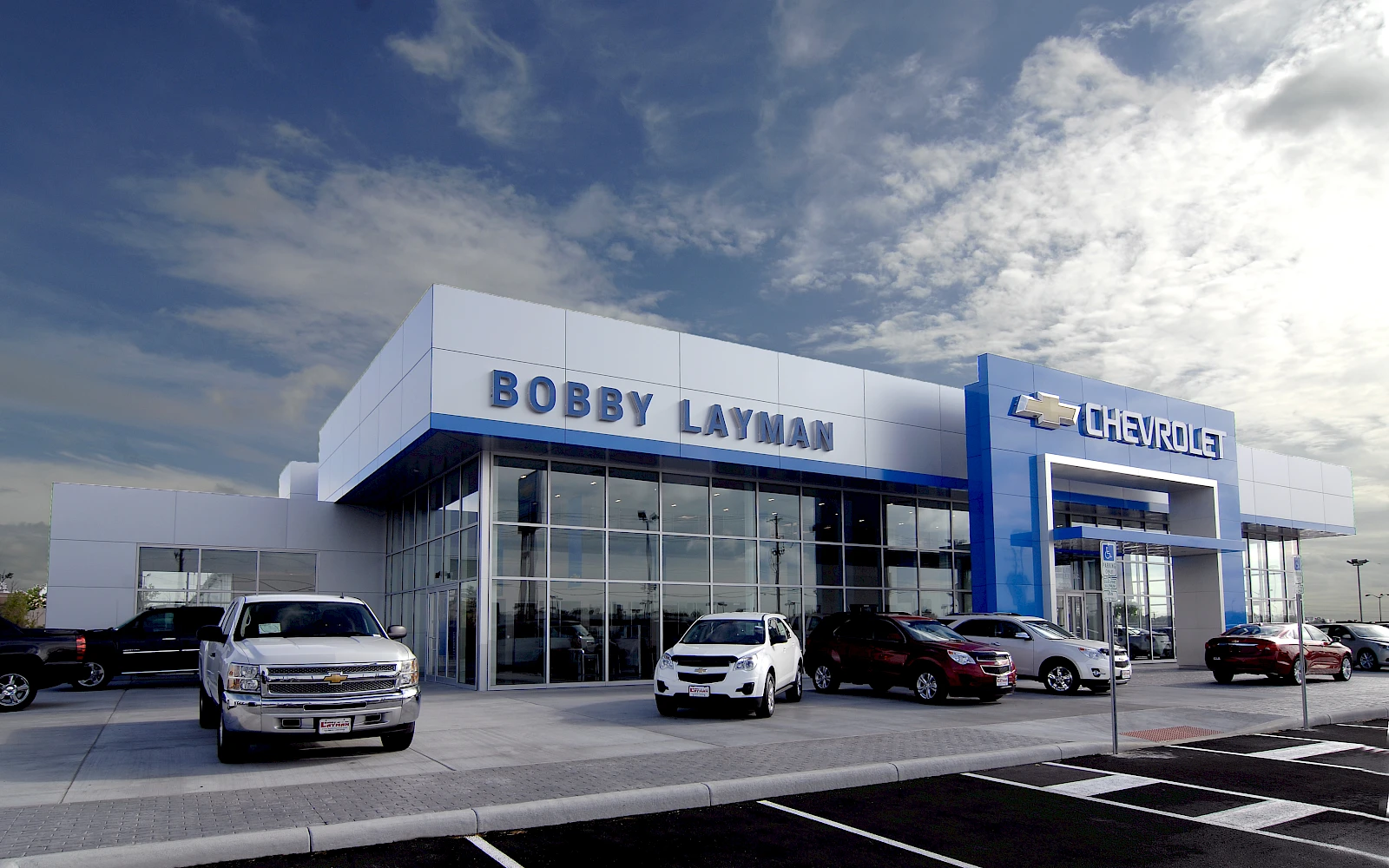Bobby Layman Chevrolet auto dealership construction finished picture 3