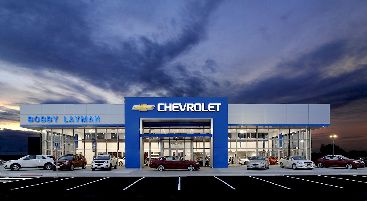 Bobby Layman Chevrolet auto dealership construction finished picture 5