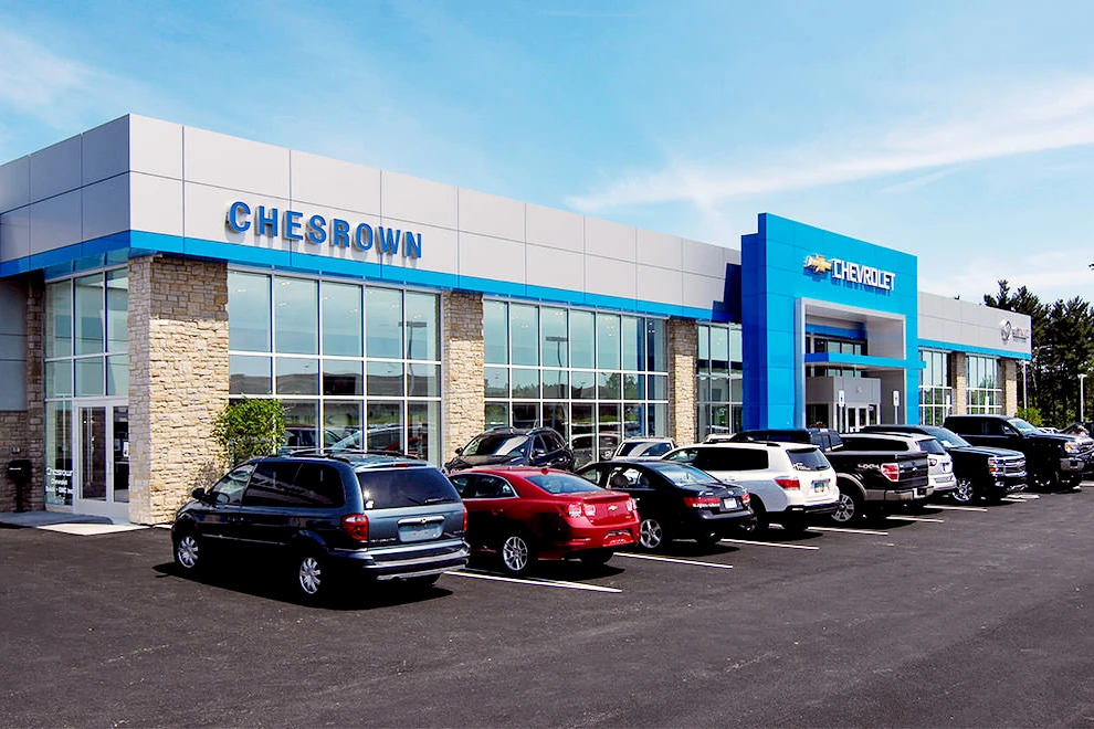 Chesrown Chevrolet Buick GMC auto dealership construction finished picture 1