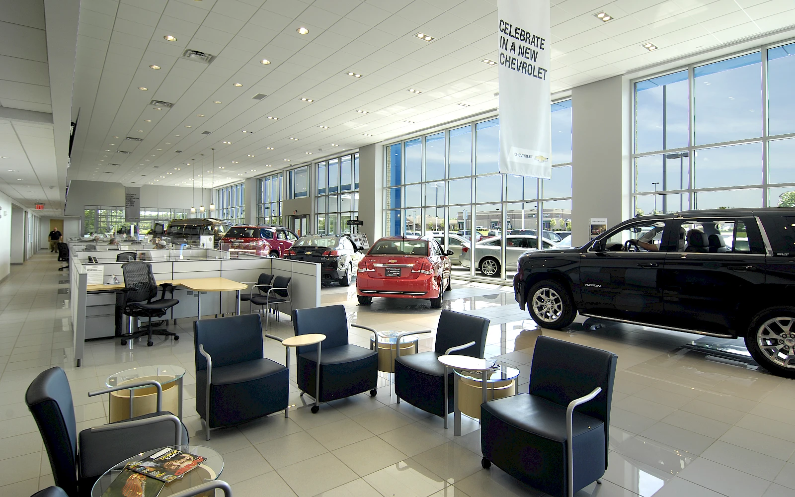 Chesrown Chevrolet Buick GMC auto dealership construction finished picture 8
