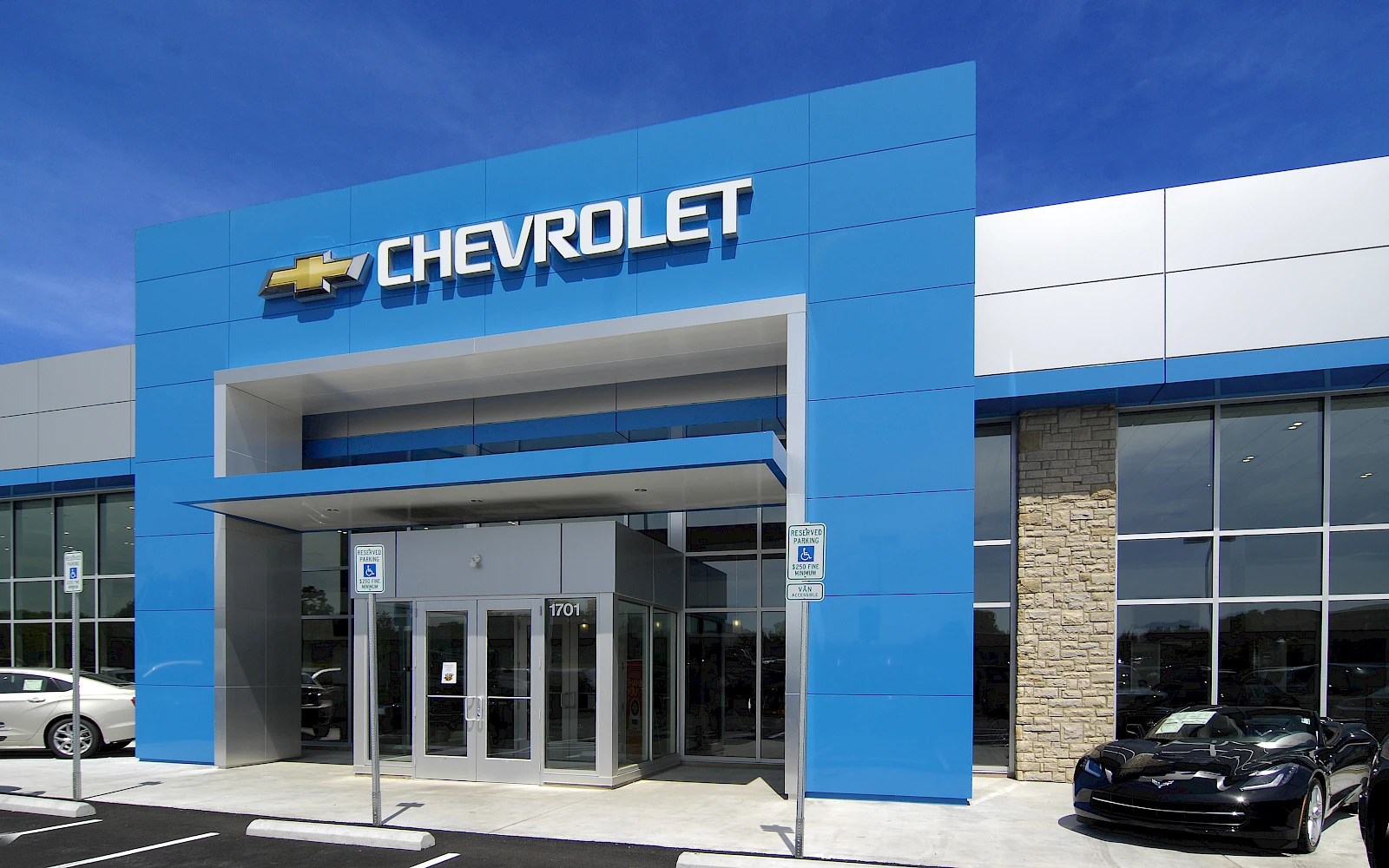 Chesrown Chevrolet Buick GMC auto dealership construction finished picture 3
