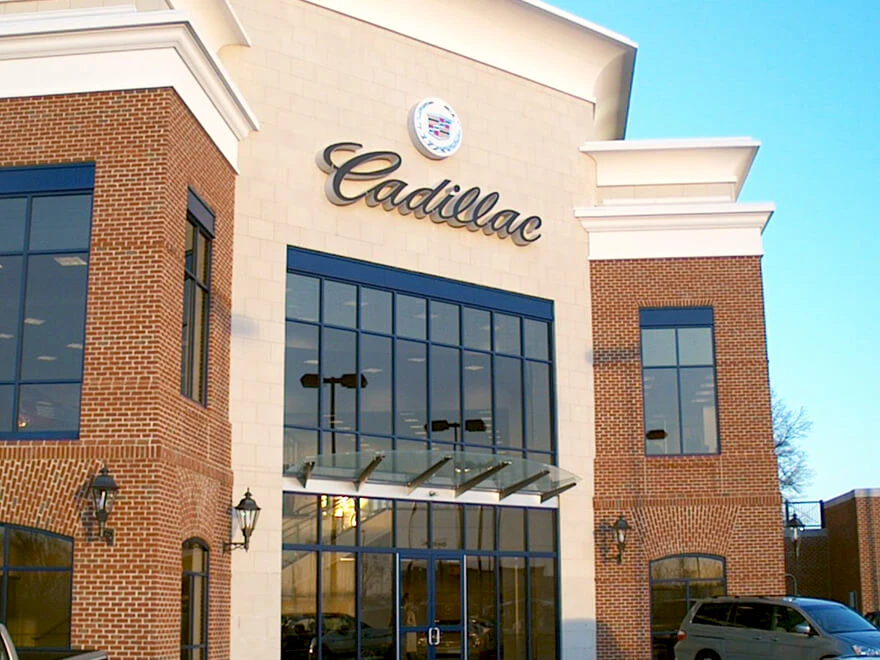 Germain Cadillac of Easton auto dealership construction finished picture 1