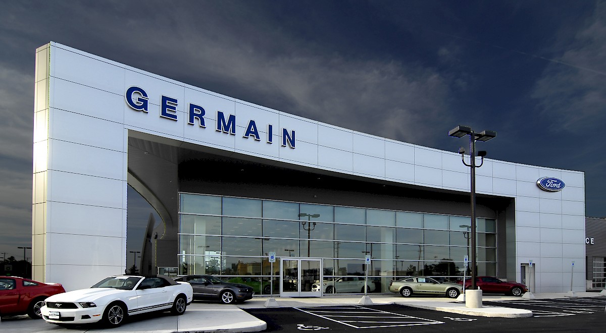 Germain Ford auto dealership construction finished picture 15