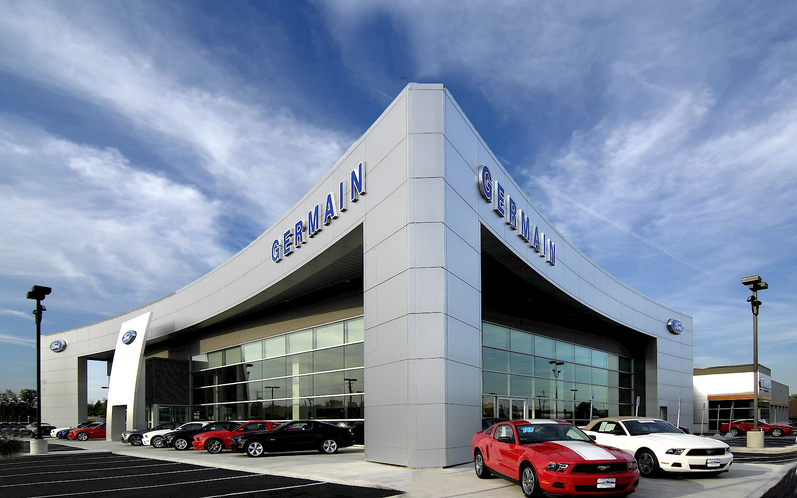 Germain Ford auto dealership construction finished picture 2