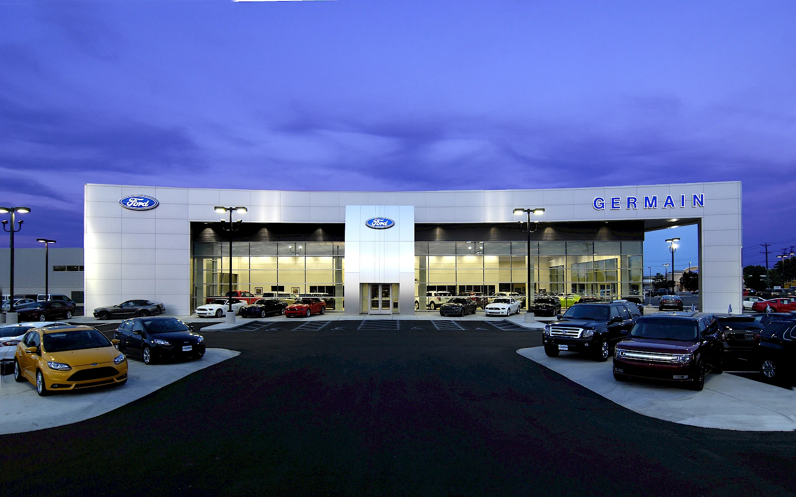 Germain Ford auto dealership construction finished picture 4