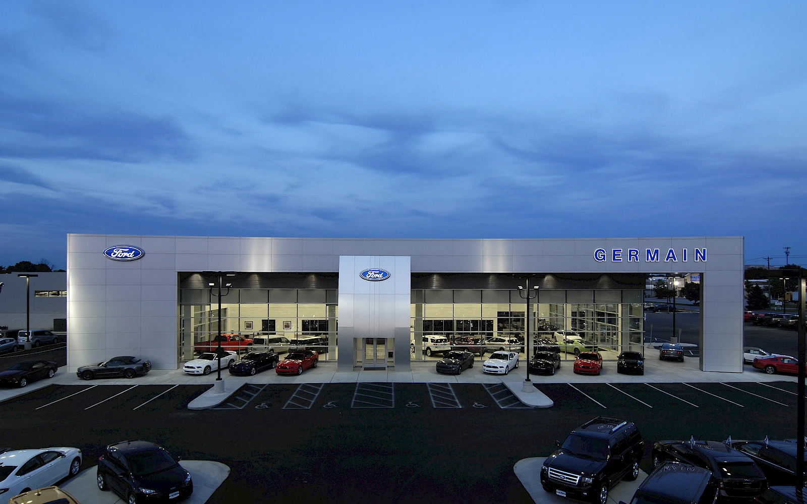 Germain Ford auto dealership construction finished picture 19