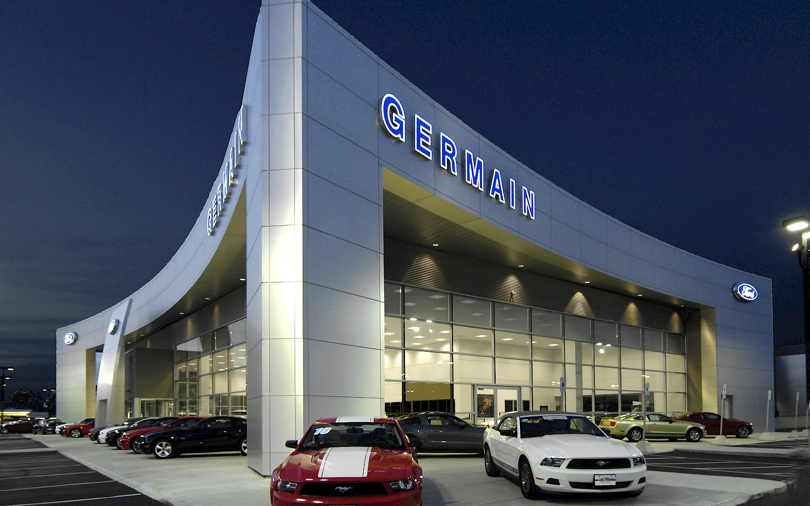 Germain Ford auto dealership construction finished picture 22