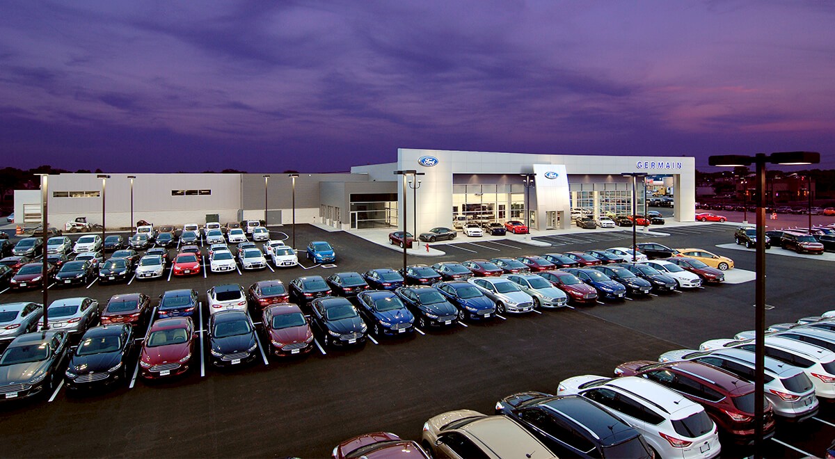Germain Ford auto dealership construction finished picture 1
