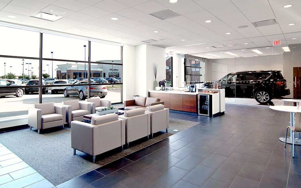 Germain Infiniti of Easton auto dealership construction finished picture 4