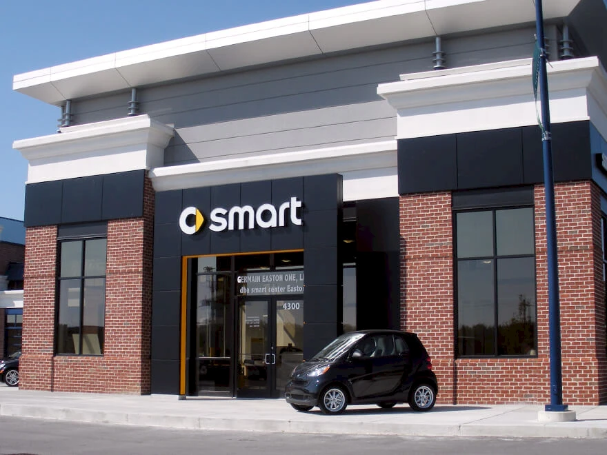 Germain Smart Car auto dealership construction finished picture 1