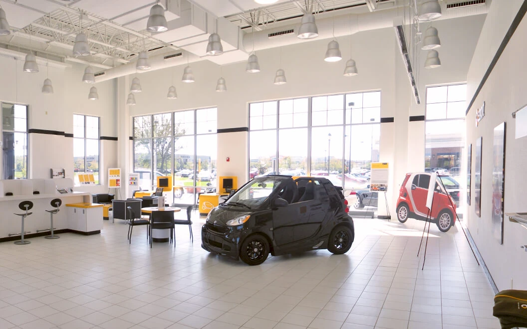 Germain Smart Car auto dealership construction finished picture 2