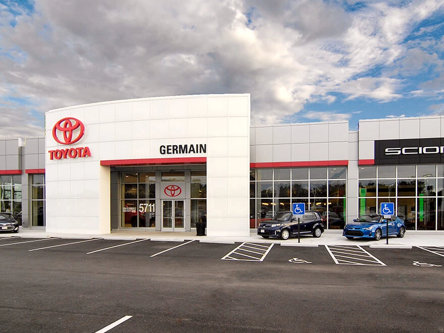 Germain Toyota of Columbus auto dealership construction finished picture 1