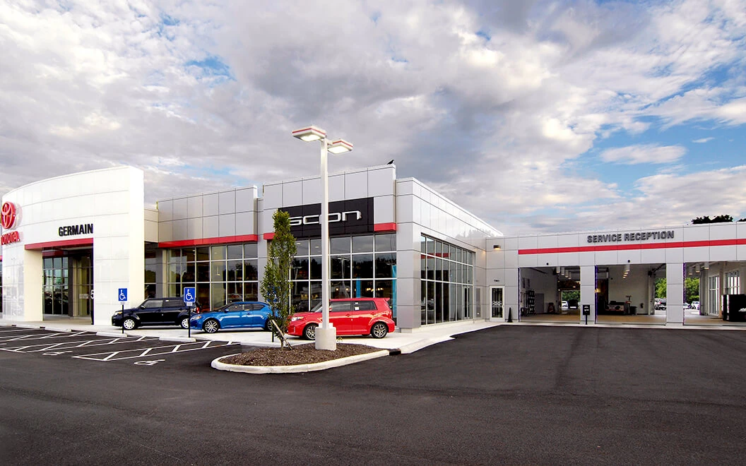 Germain Toyota of Columbus auto dealership construction finished picture 4