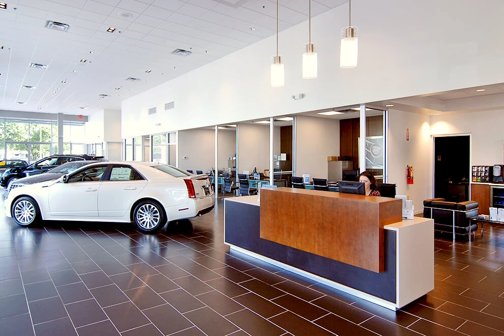 Swope Cadillac auto dealership construction finished picture 1