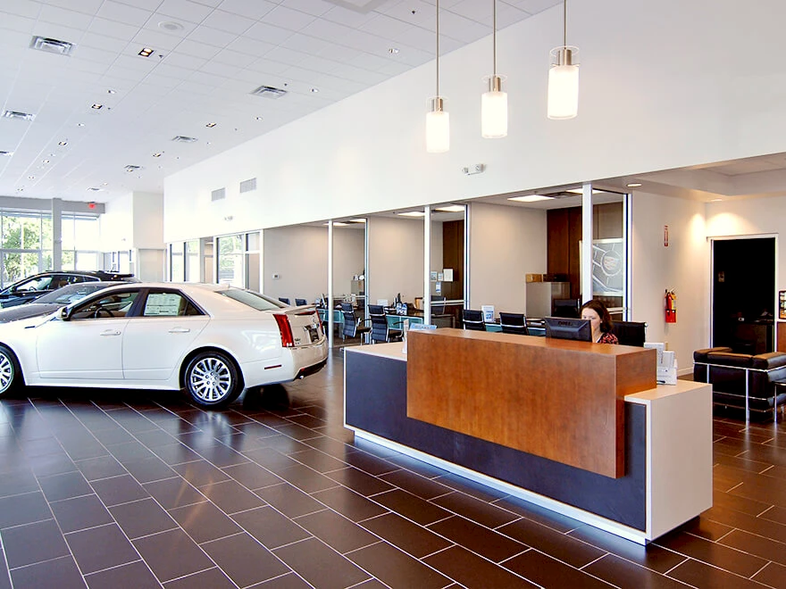 Swope Cadillac auto dealership construction finished picture 1