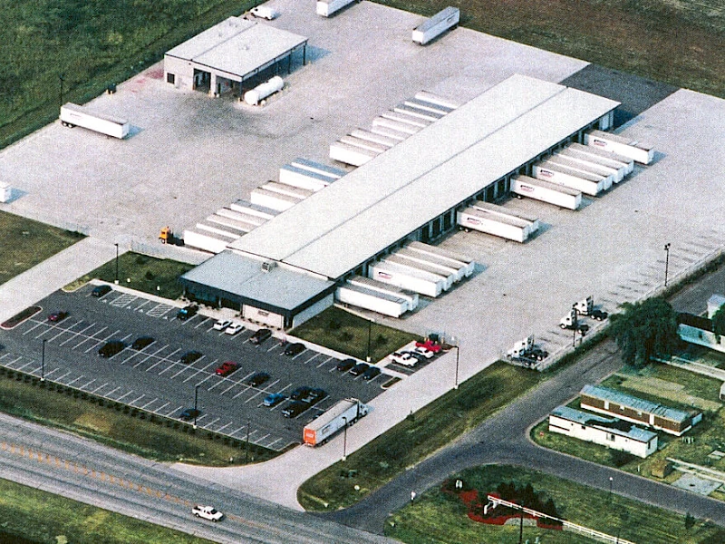 Dayton Freight – Toledo Transportation commercial construction finished picture