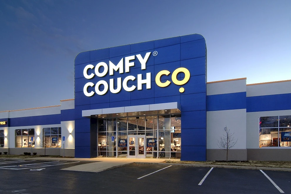 Comfy Couch Co. Retail and Restaurants commercial construction finished picture 1