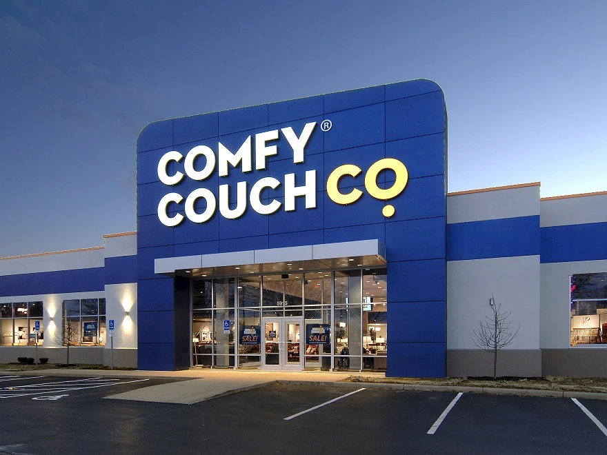 Comfy Couch Co. Retail and Restaurants commercial construction finished picture 1