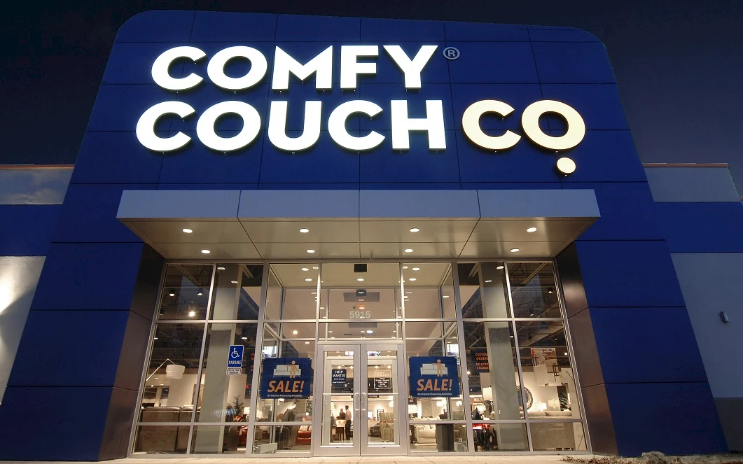 Comfy Couch Co. Retail and Restaurants commercial construction finished picture 2