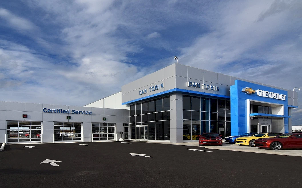 Dan Tobin Chevrolet auto dealership construction finished picture 1