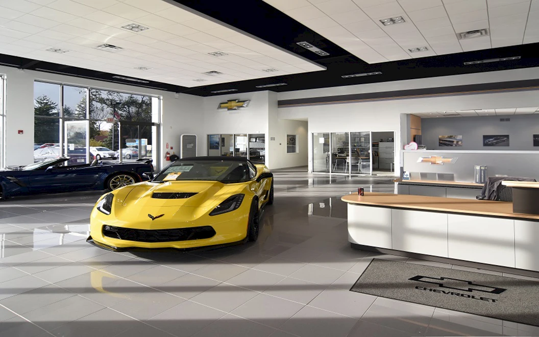 Wetzel Chevrolet auto dealership finished construction picture 3