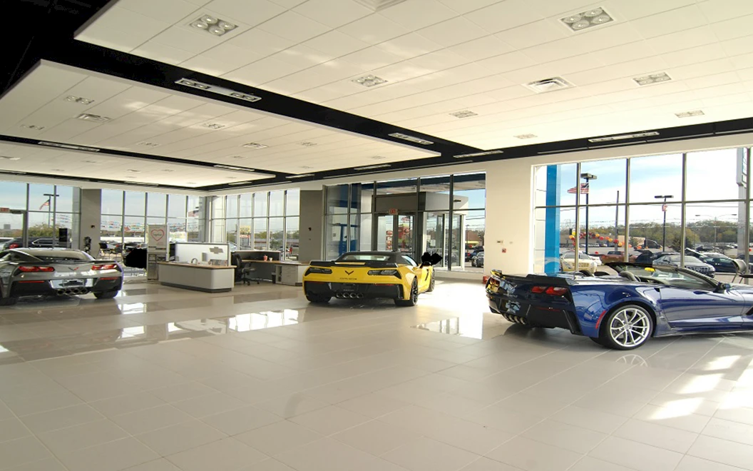 Wetzel Chevrolet auto dealership finished construction picture 7