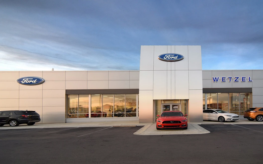 Wetzel Ford auto dealership construction finished picture 5