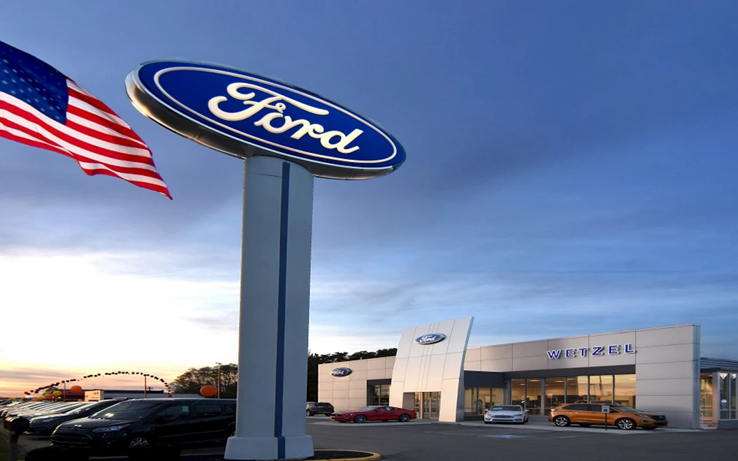 Wetzel Ford auto dealership construction finished picture 4