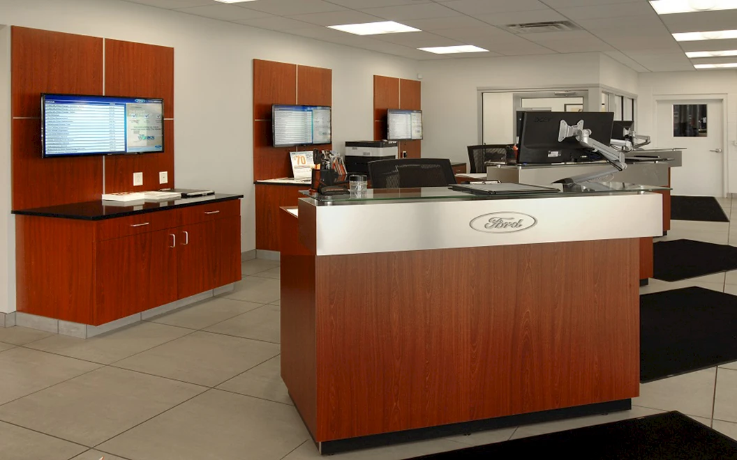 Wetzel Ford auto dealership construction finished picture 10